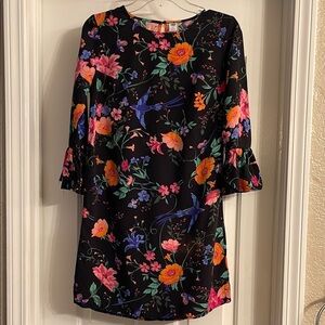 Old Navy Floral Black Dress size S